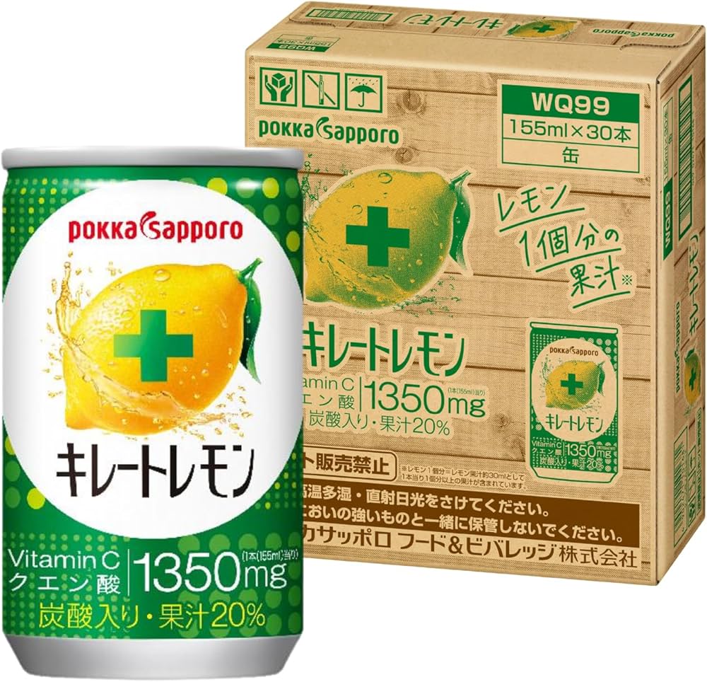 Amazon.co.jp: キレートレモン 通販限定 155ml × 30缶 クエン酸